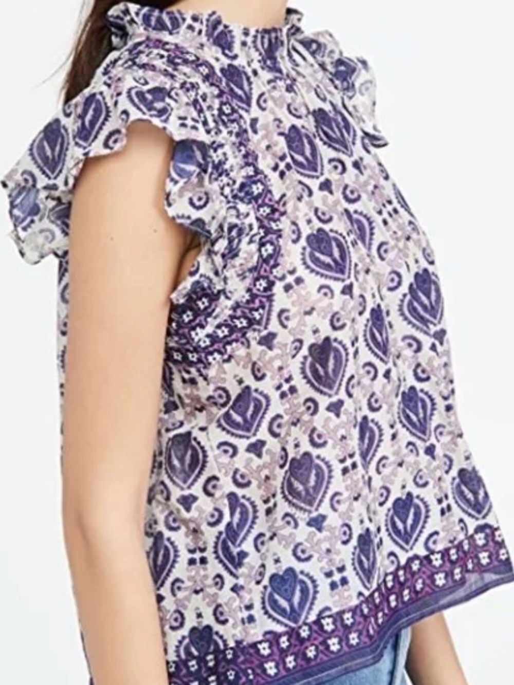 Sea New York Brigitte Border Tank — Size Small - Picture 2 of 15